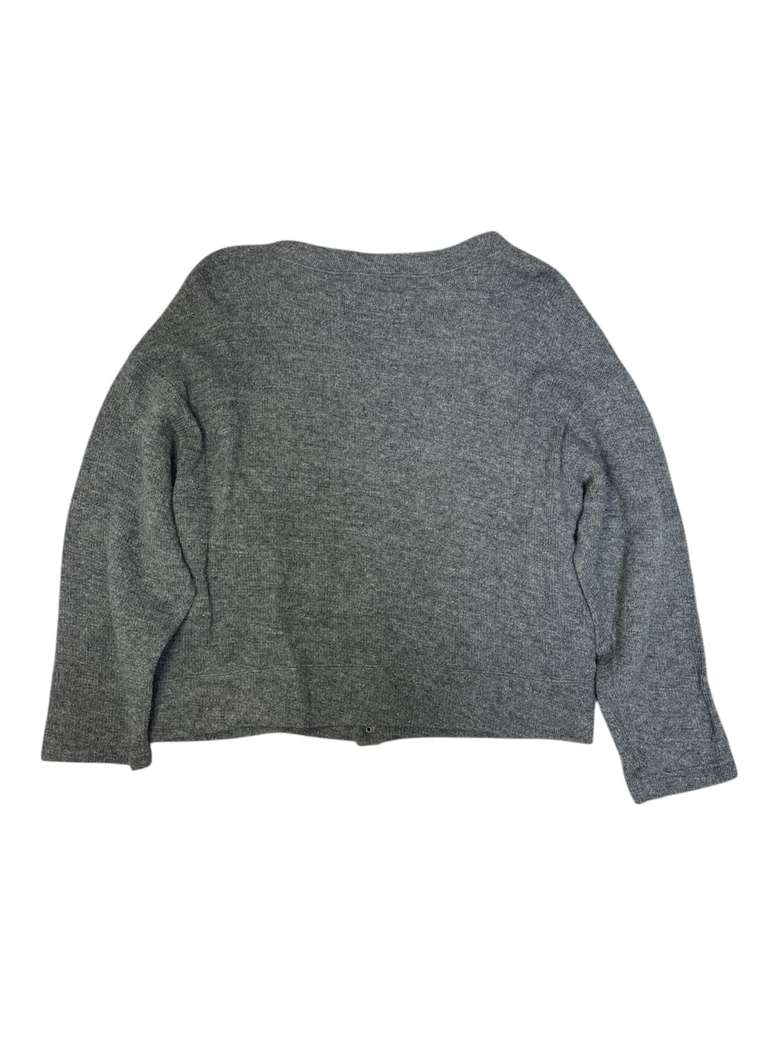 옴니갓 omnigod 접결 울 스냅 가디건 다크블루 womens F 상품이미지7