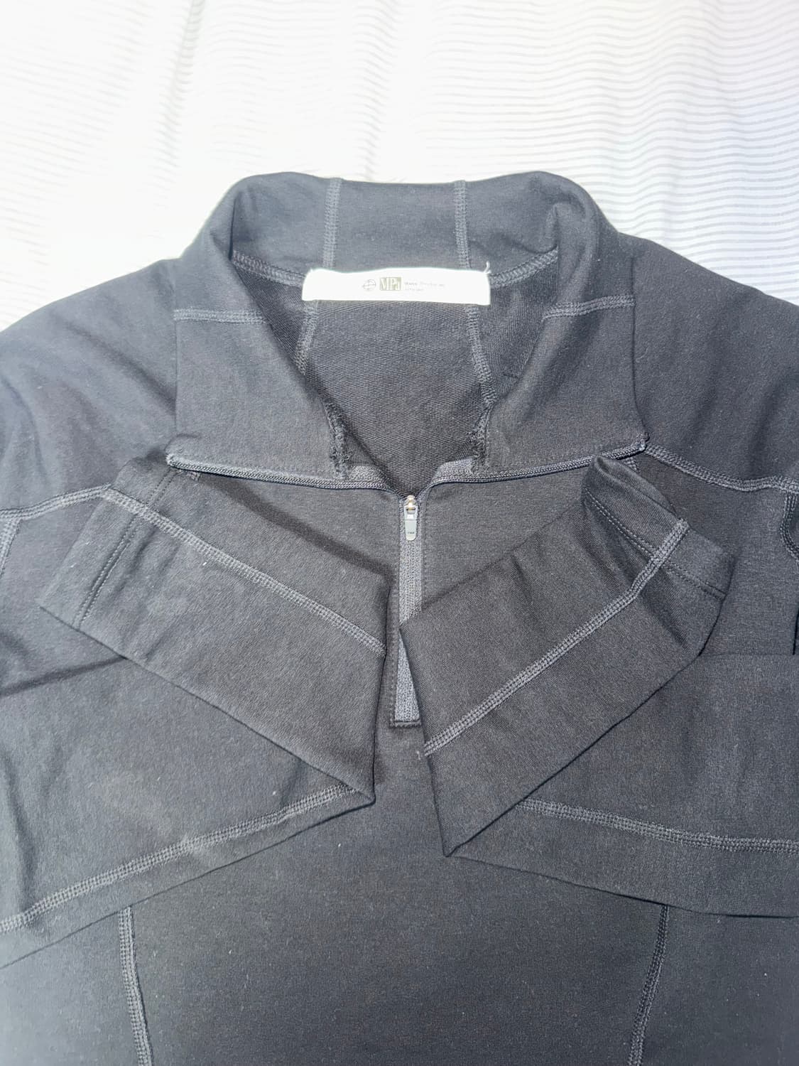 플라스틱 프로덕트 SOFT SHELL HALF ZIPUP 집업 S 상품이미지4