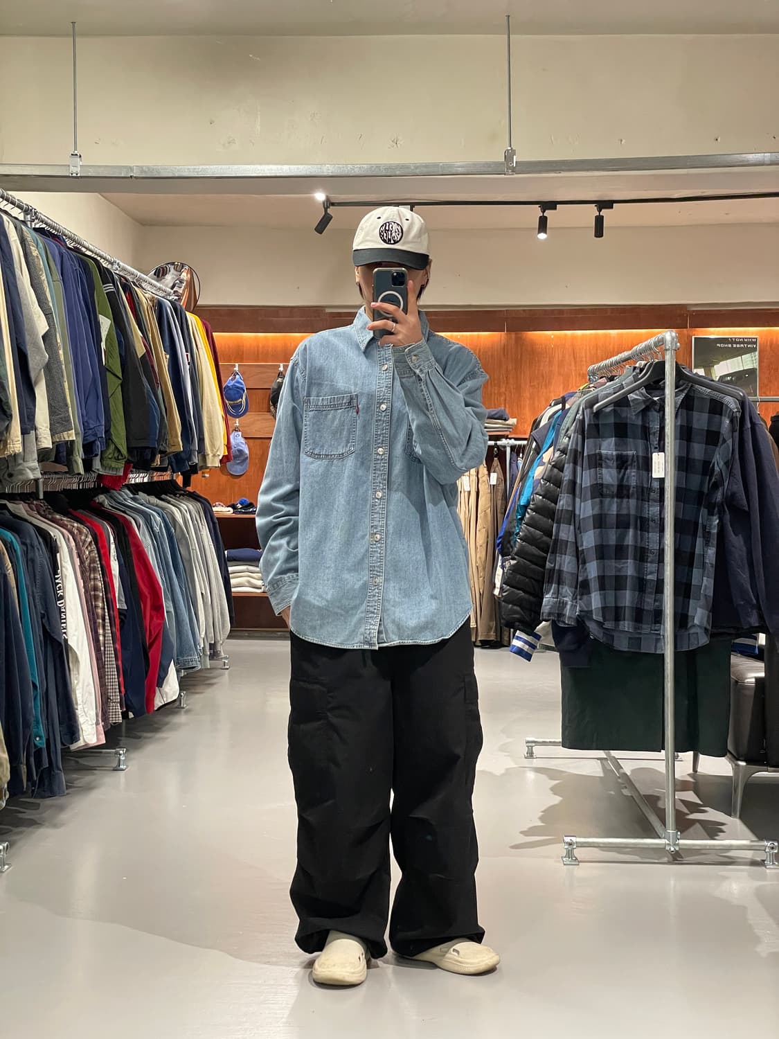 리바이스 데님 셔츠   상품이미지3