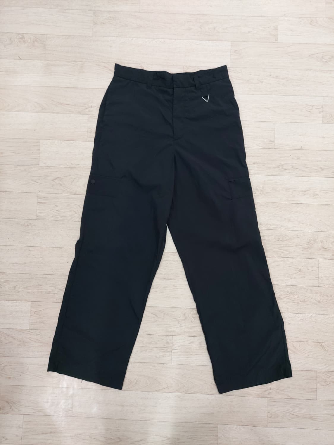 ZARA 플리츠 하이테크 팬츠 S 30 상품이미지3