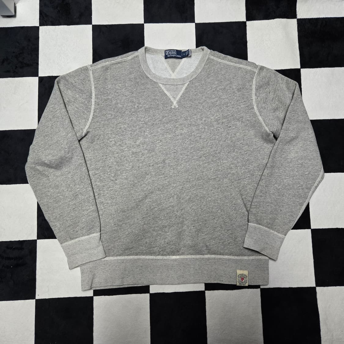 M 폴로랄프로렌 그레이 무지 트레이닝 셋업 상품이미지2