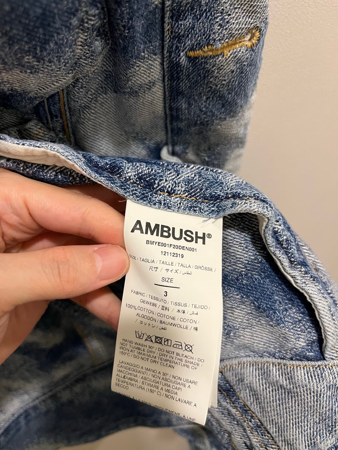 Ambush 데님 자켓 상품이미지4