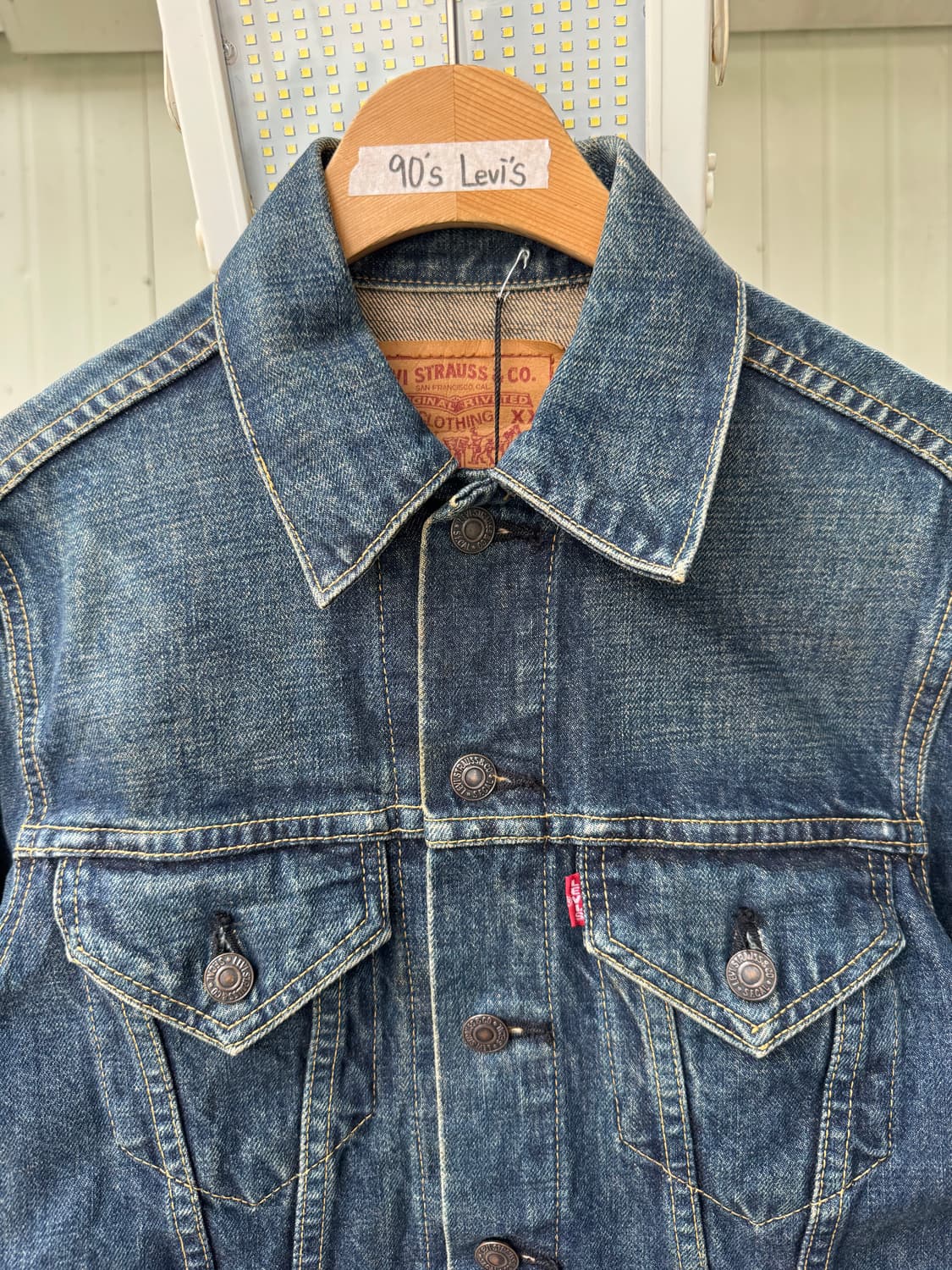 90‘s 리바이스 3rd 3세대 데님자켓 상품이미지4
