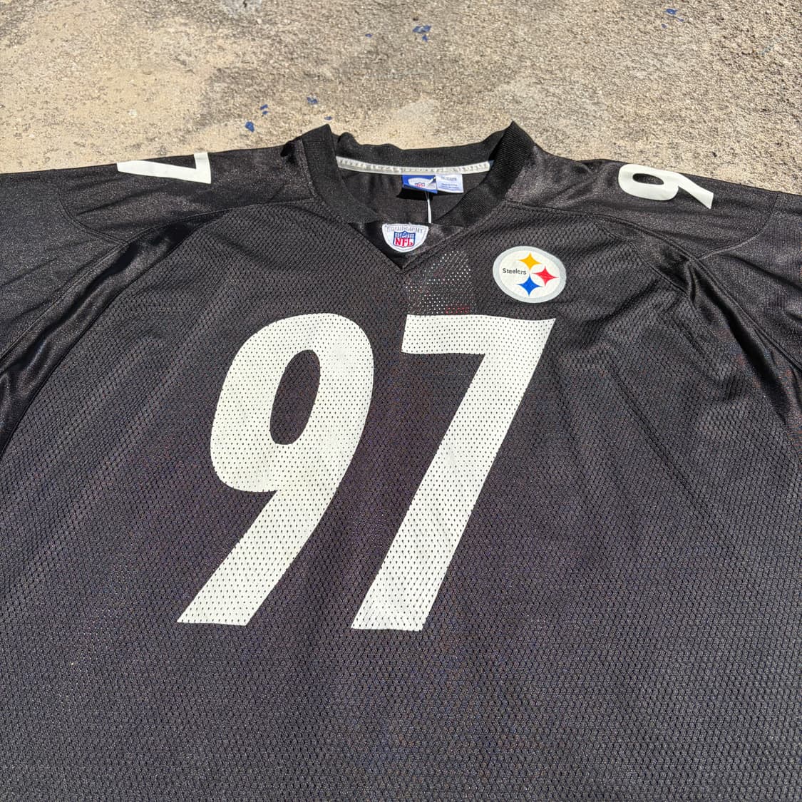 리복 NFL 피츠버그 스틸러스 빈티지 유니폼 져지 2XL 상품이미지4