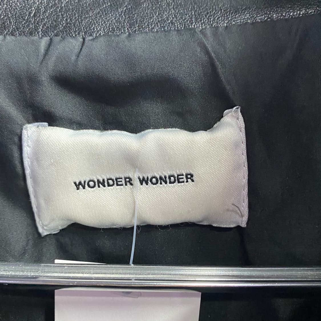 라퍼지 브라운 카라 레더 자켓 B3214 상품이미지4