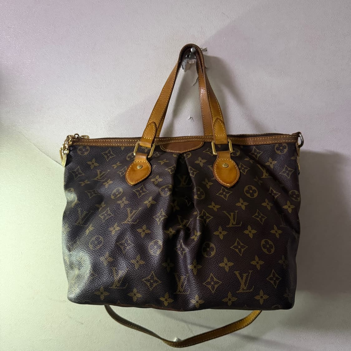 빈티지 루이비통 모노그램 팔레모 PM 토트&크로스백 상품이미지2