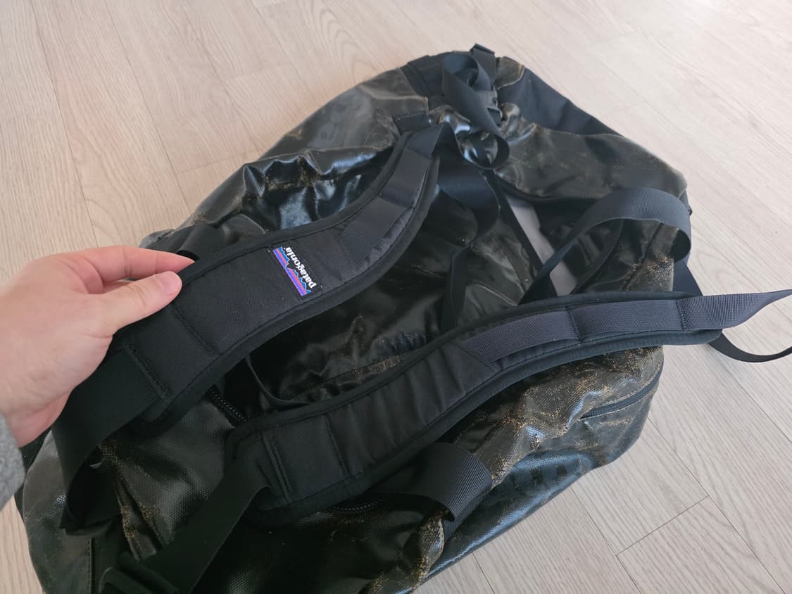 파타고니아 더플백 60L 다크브라운 (썬페이징) 상품이미지3