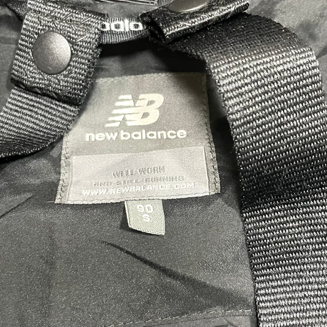 뉴발란스 블랙 구스다운 롱패딩 여성S 상품이미지4