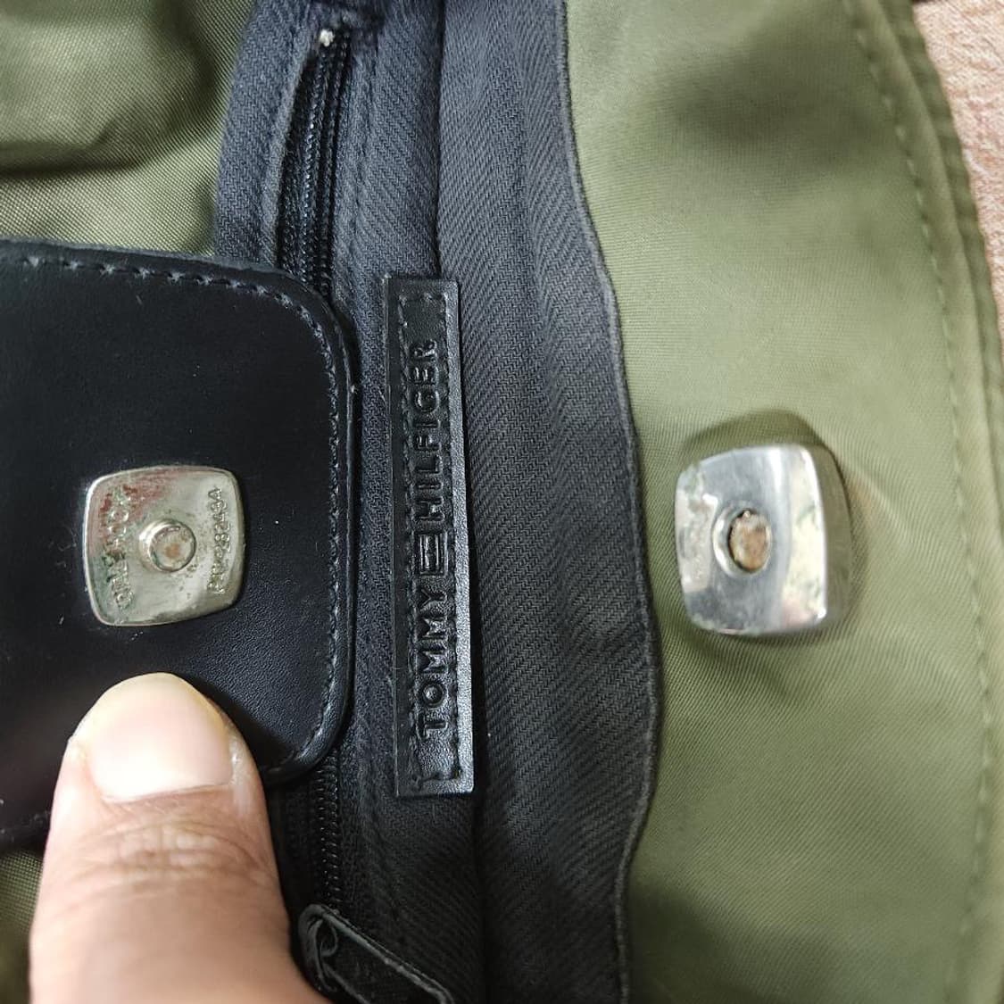 바배) 타미 힐피거 미니 나일론 토드백 상품이미지2