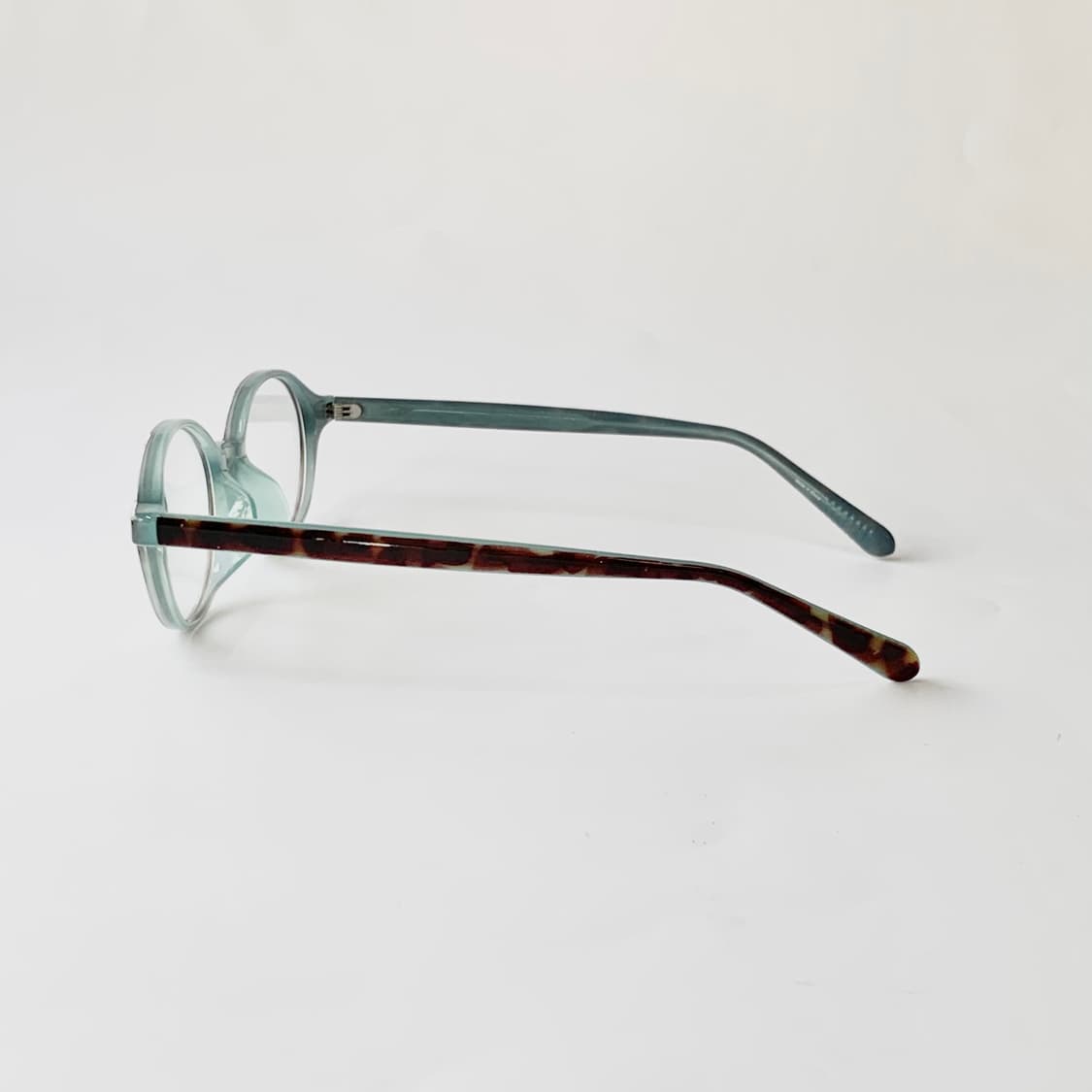 861 호피 빅사이즈 라운드 뿔테 블랙 남녀공용 픽키안경 상품이미지3