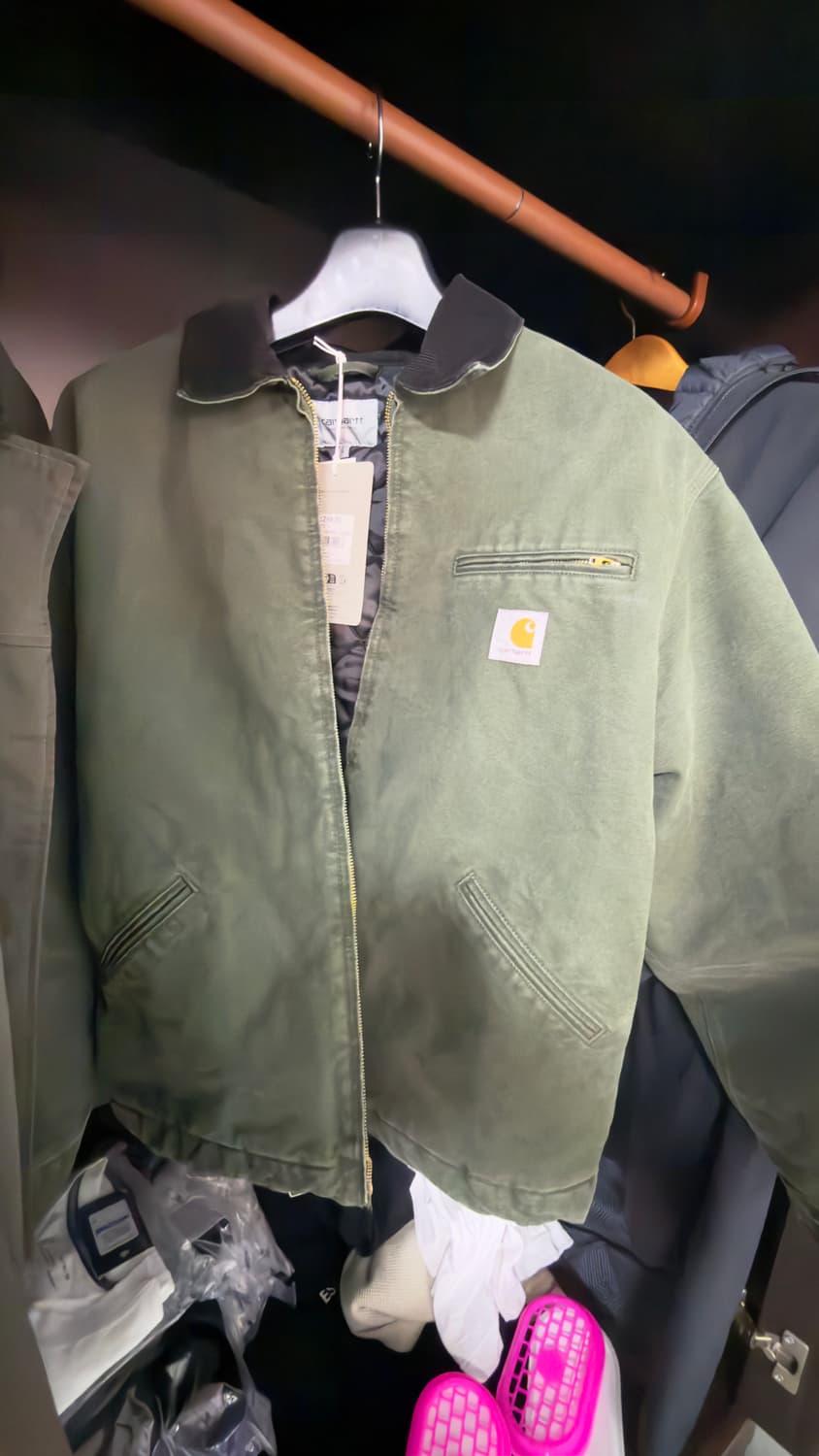 칼하트og디트로이트 올리브L사이팝니다 상품이미지1