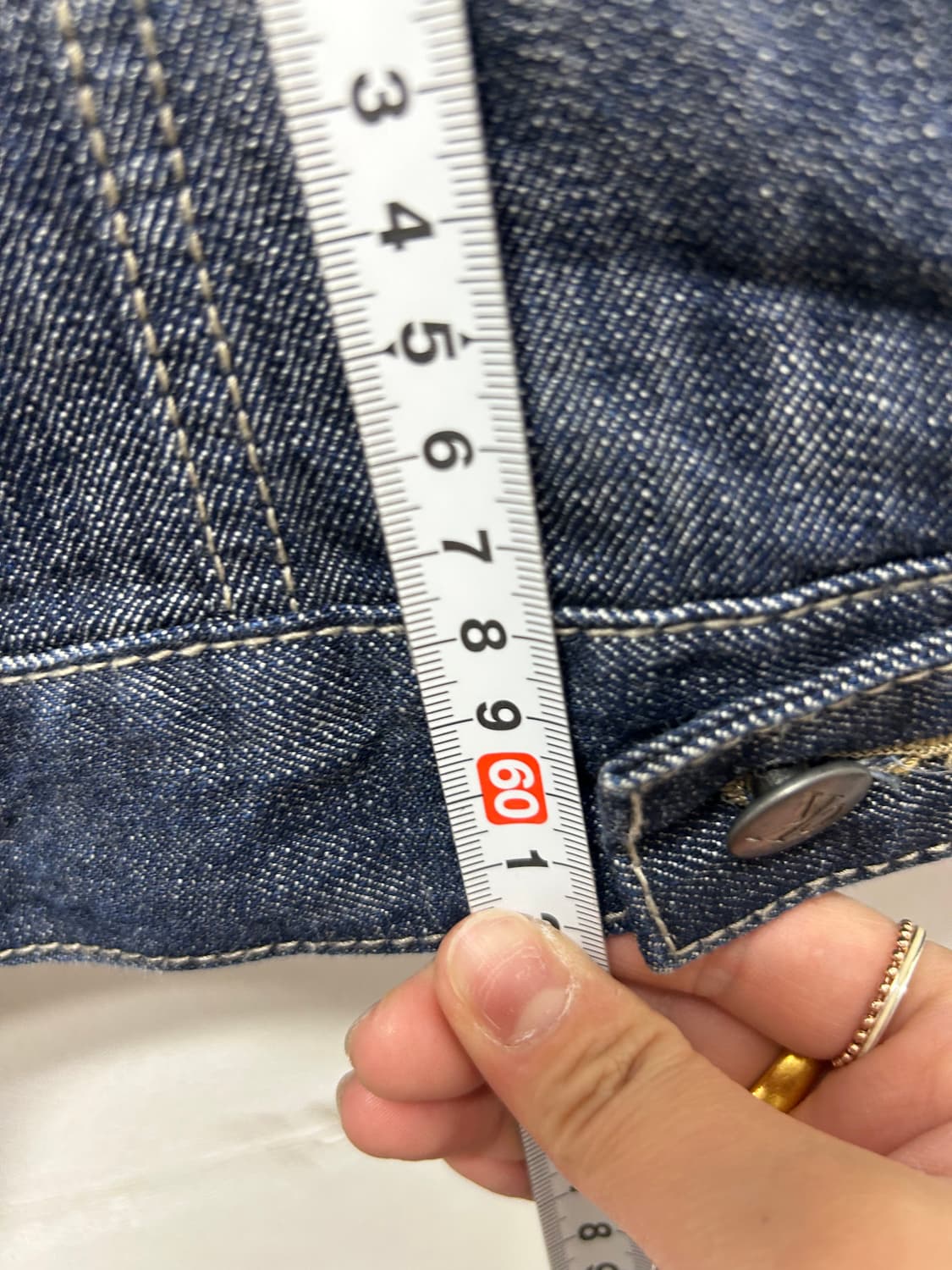 CK 켈빈클라인 여성 진청자켓 XL 상품이미지6