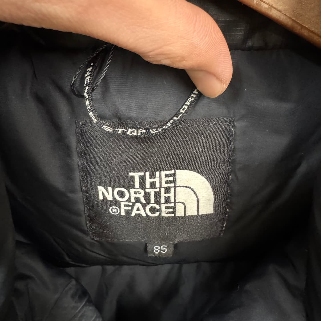00s 노스페이스 700 패딩 베스트 전후면 로고 포인트 블랙 상품이미지7