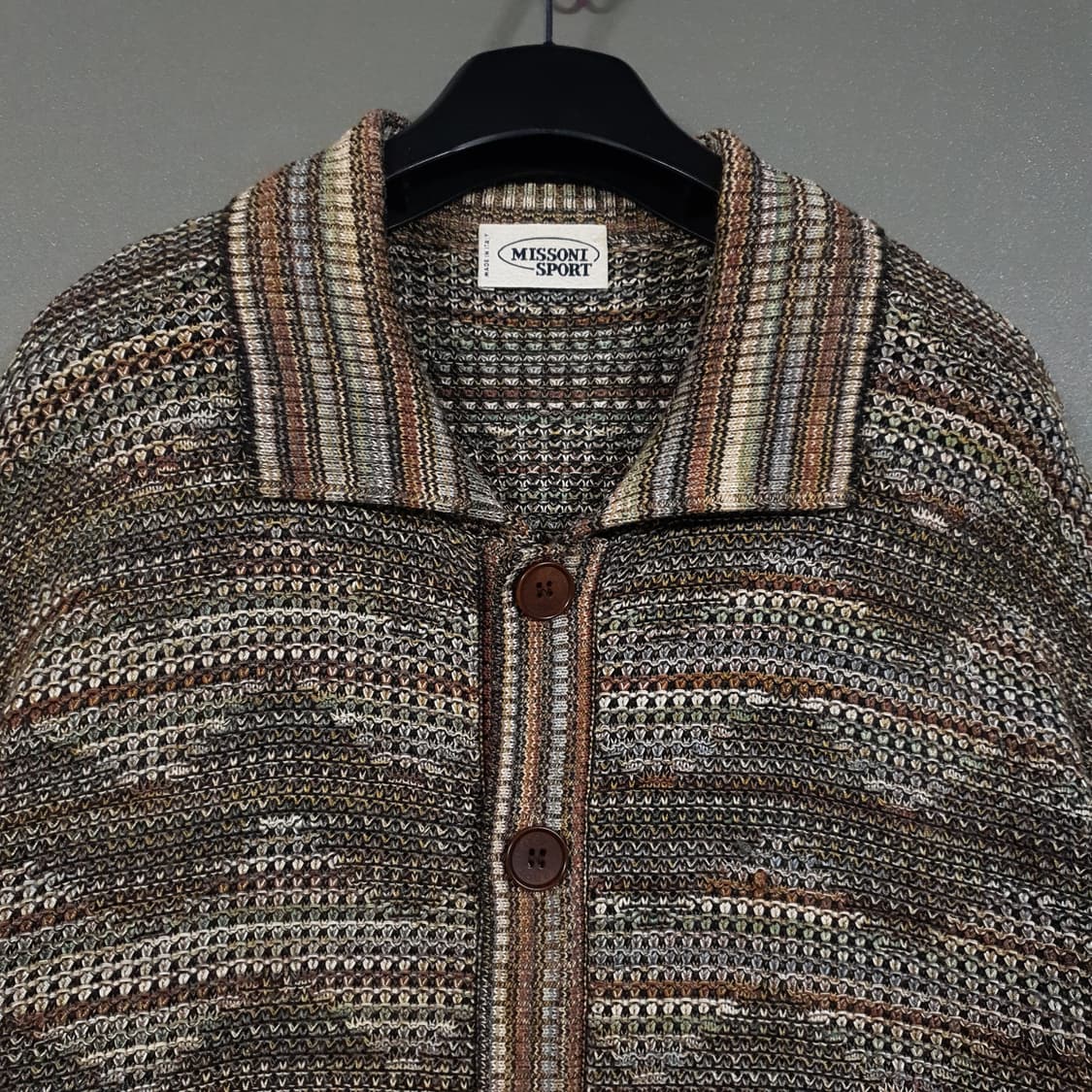 XL (105) 정품 미쏘니 멀티컬러 에스닉 니트 스웨터 가디건 상품이미지2