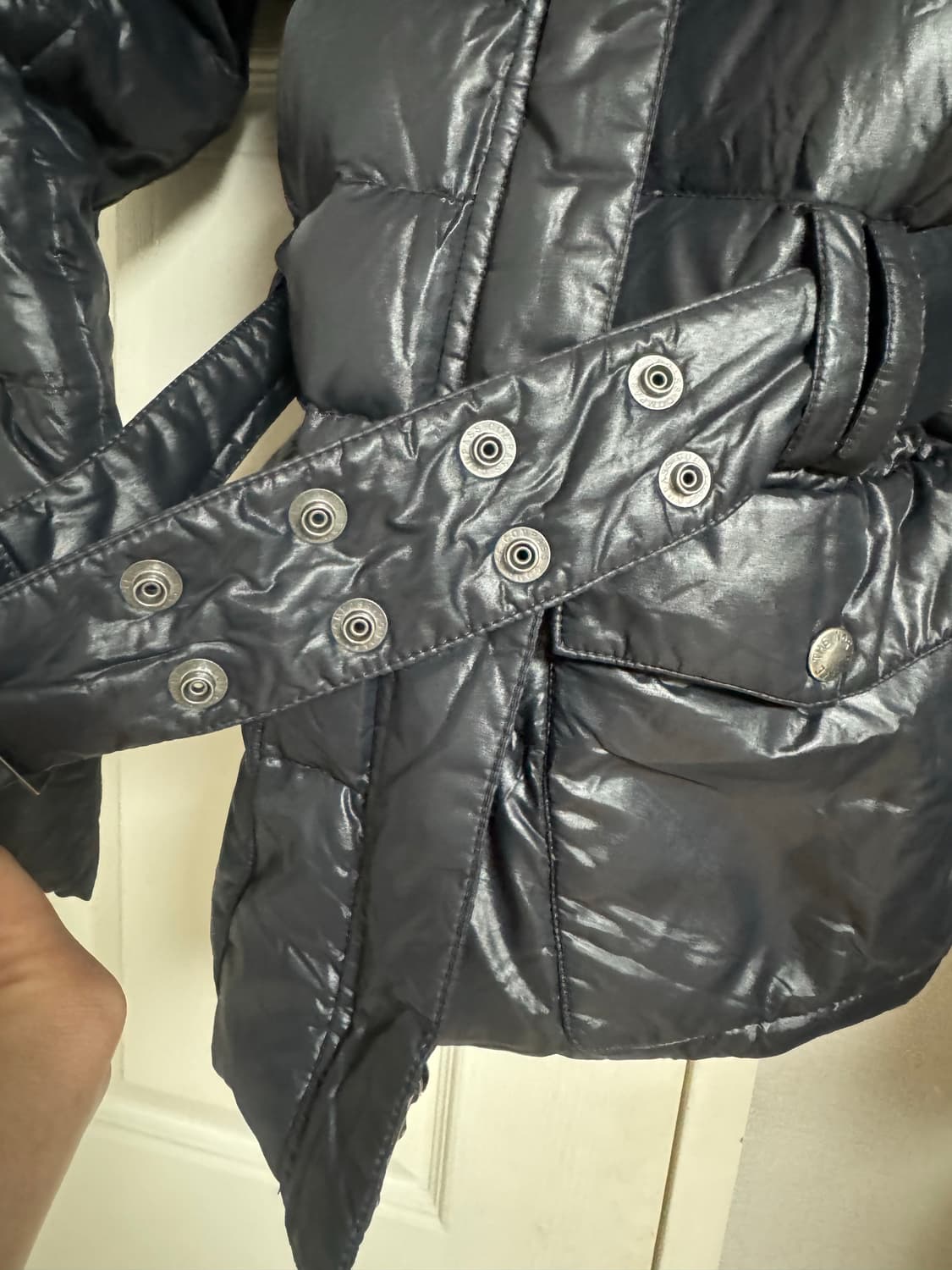 노스페이스 xs 블랙 550 패딩 상품이미지4