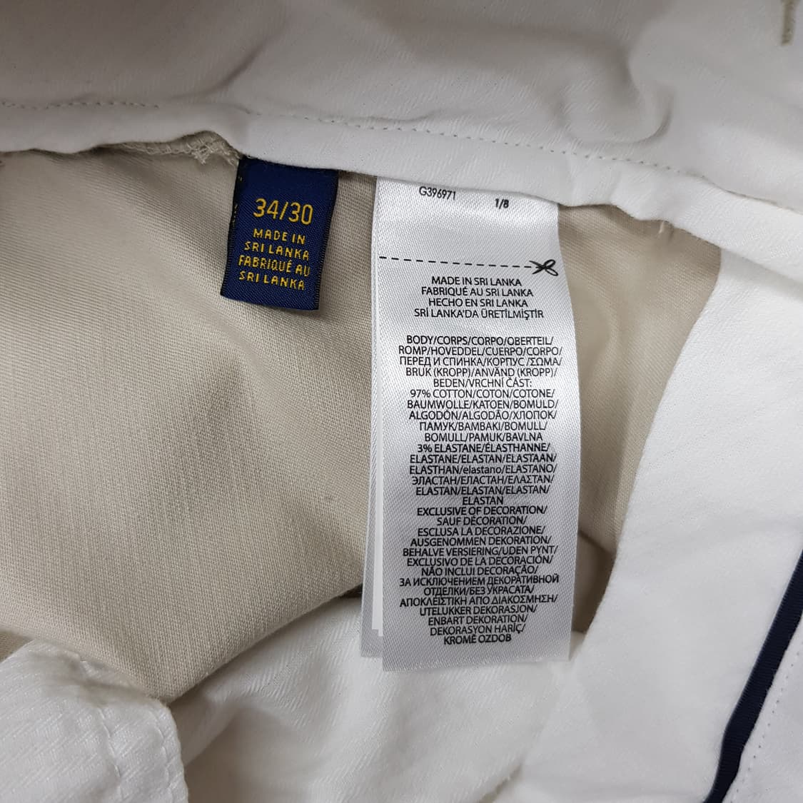 폴로 랄프로렌 스트레치 슬림핏  치노 팬츠 34사이즈 상품이미지4