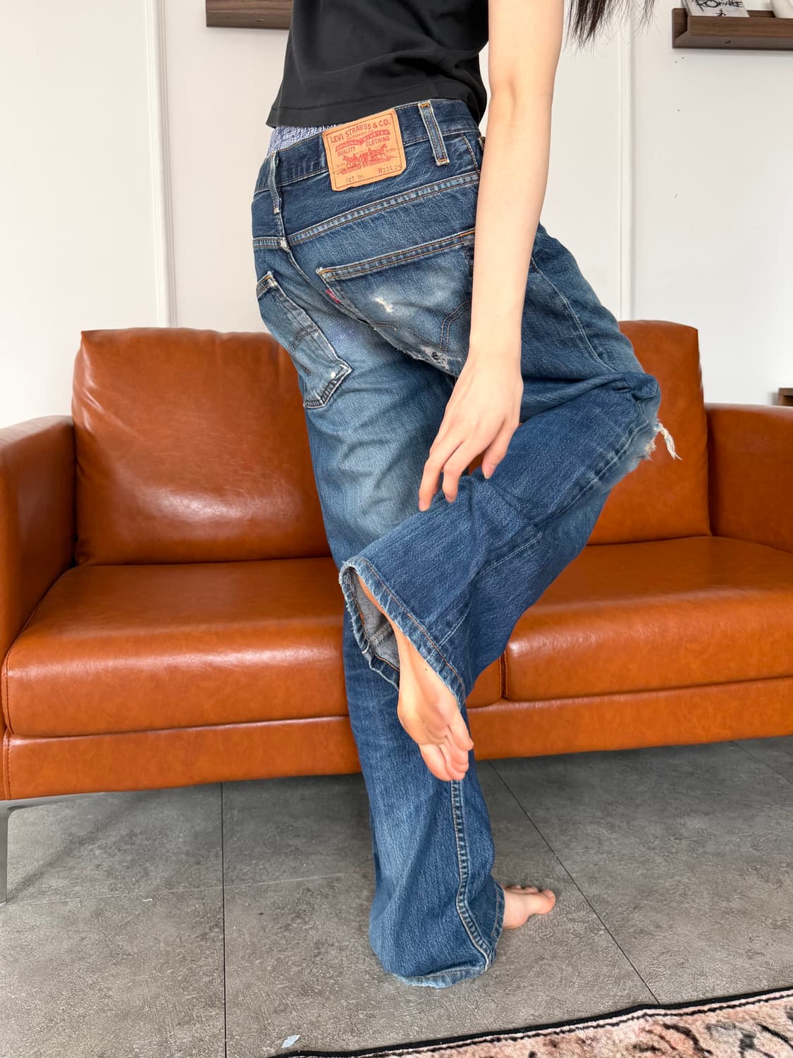 리바이스 507 부츠컷 상품이미지10