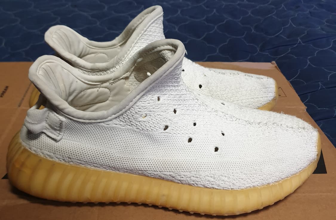 아디다스 이지부스트 350 크림 트리플 화이트 (265) 상품이미지1