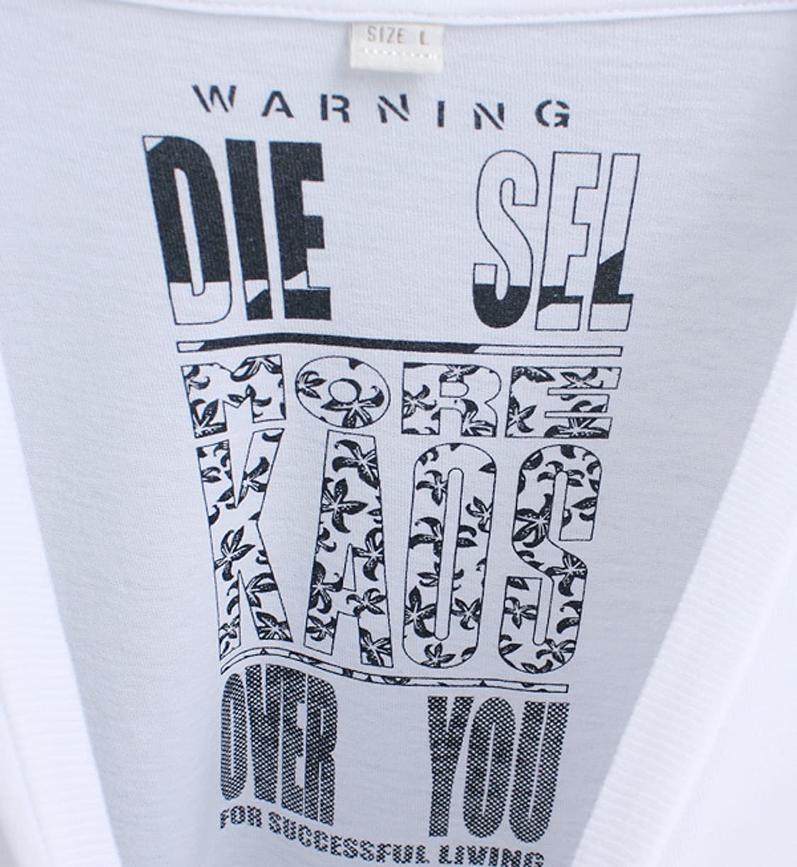 DIESEL _ crew neck print tee 상품이미지4