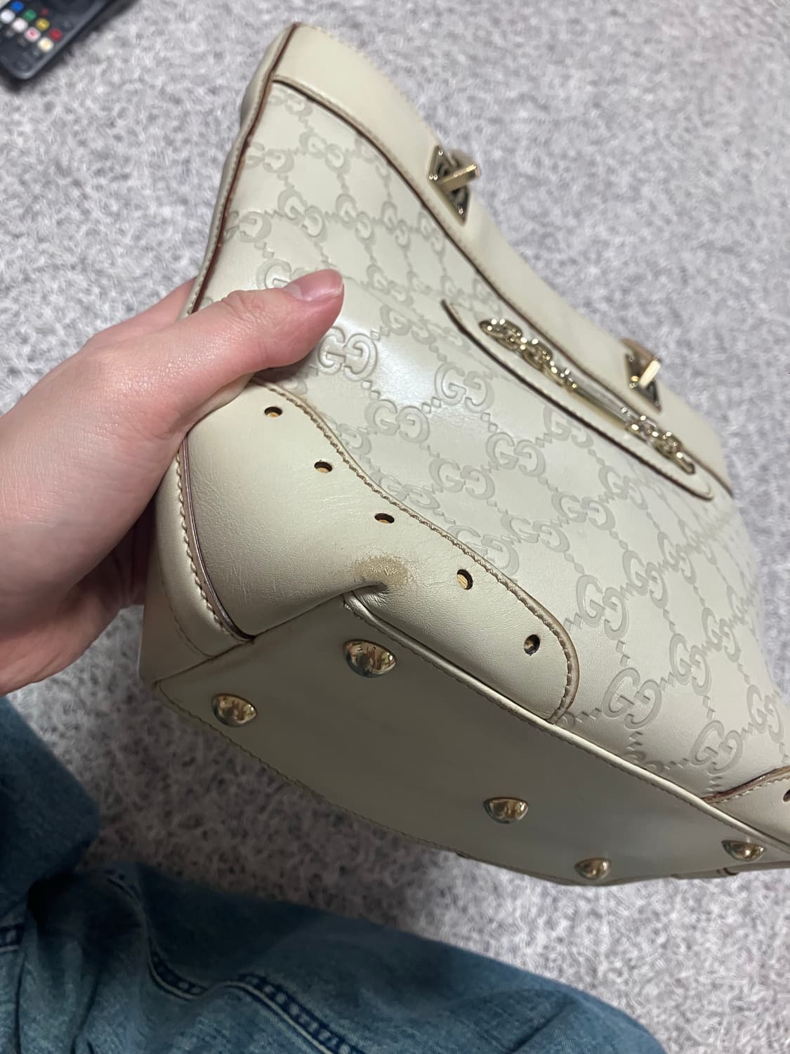 구찌 gg 아이보리 토트백 상품이미지7