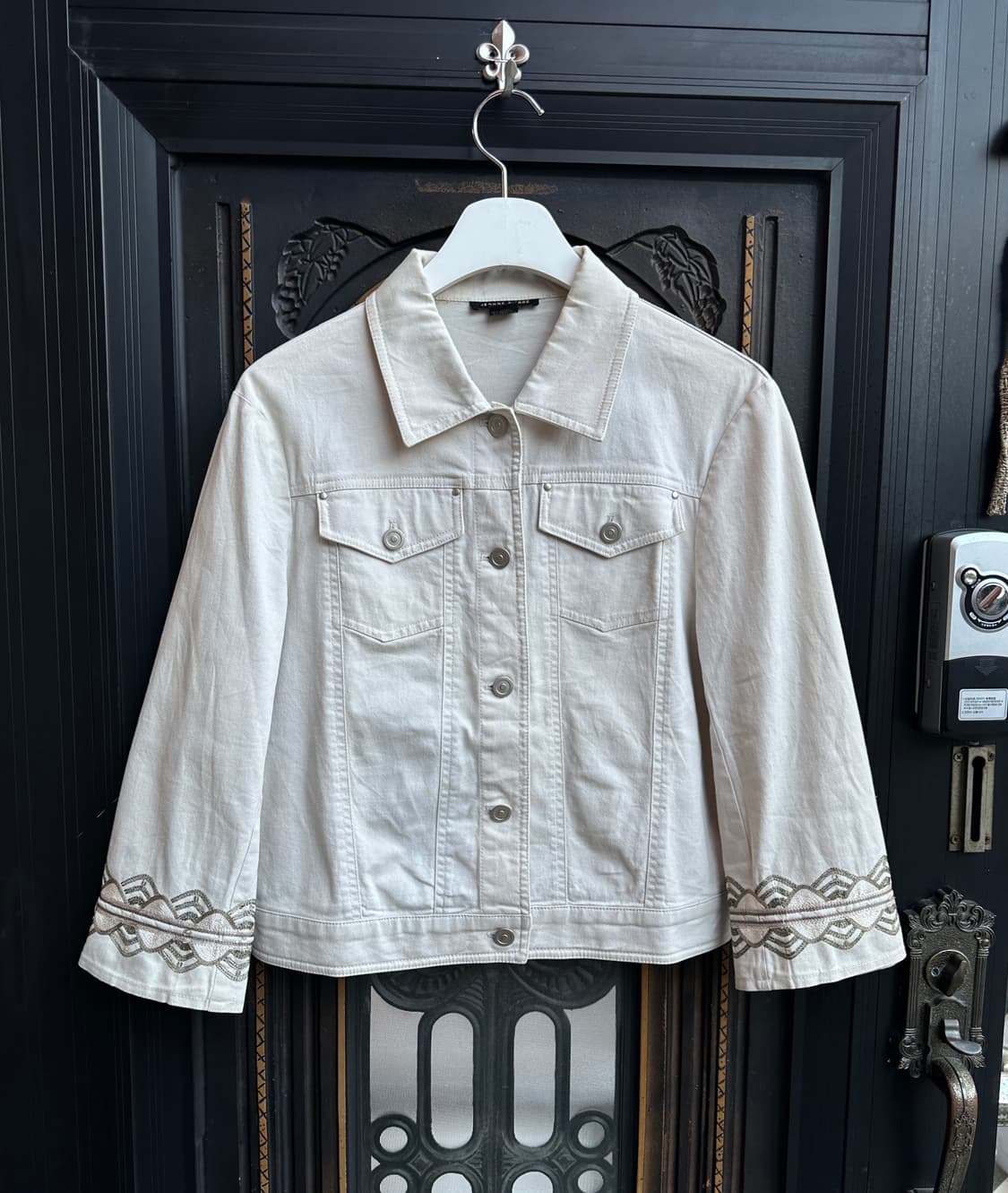 jeanne pierre 면 자켓 상품이미지3