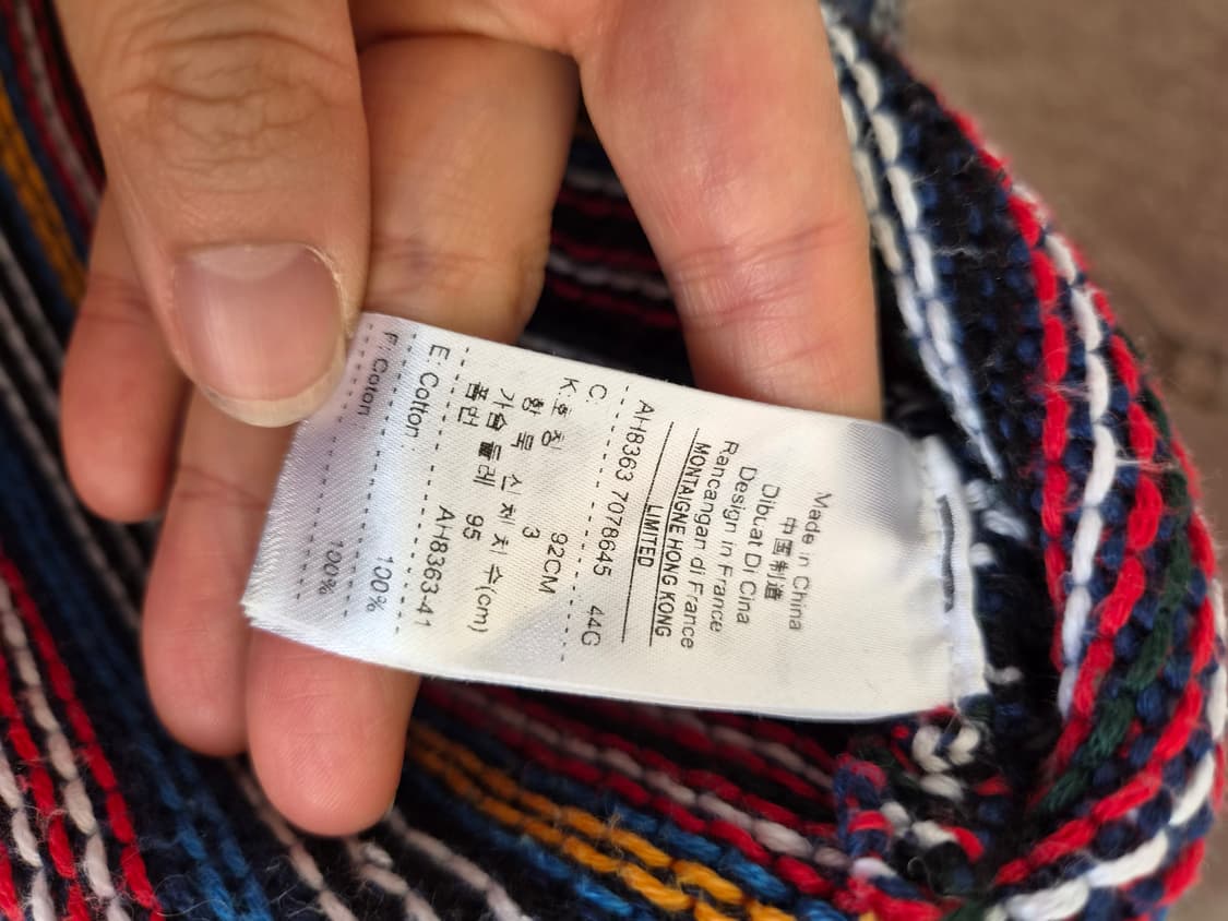 라코스테 남성 컬티컬러라운드니트 3사이즈 상품이미지8