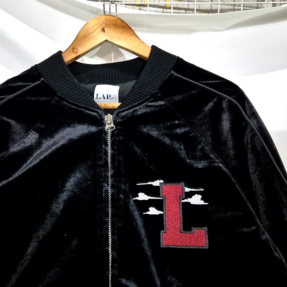 Lap 랩 벨벳 스카잔 자켓 상품이미지4