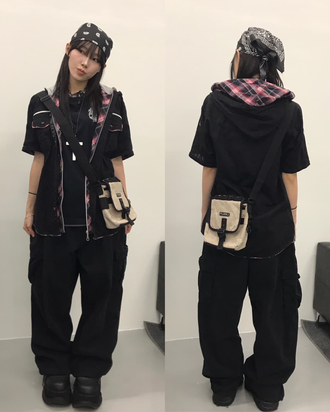 Punk & Hip 블랙 코디셋(4pc) 상품이미지1
