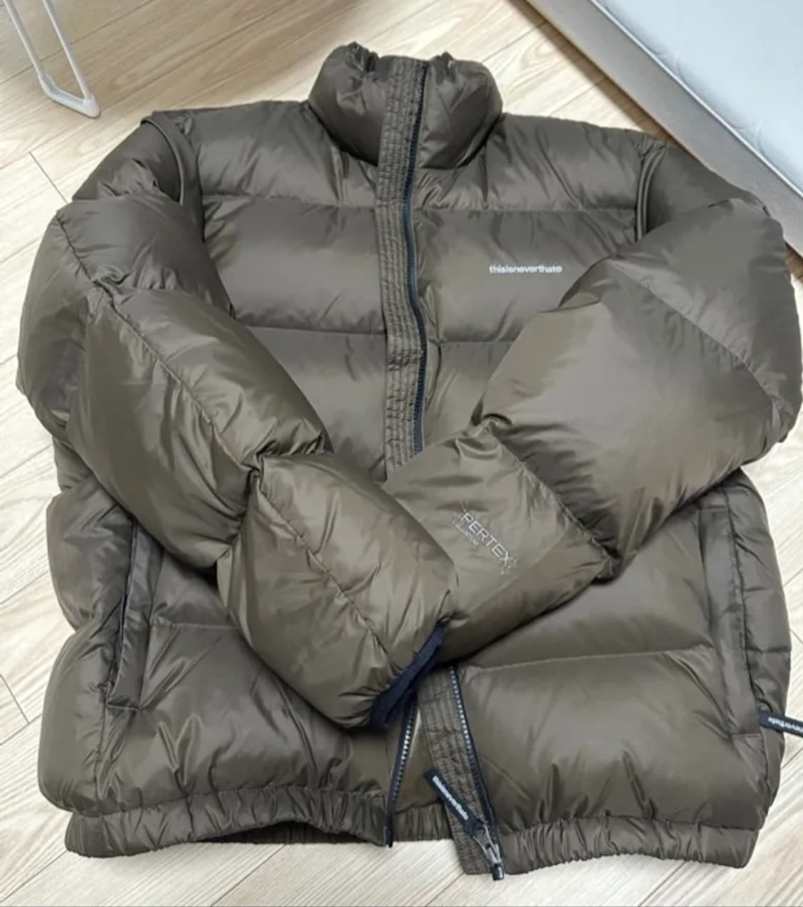 디스이스네버뎃 퍼텍스 푸퍼다운 브라운 상품이미지1