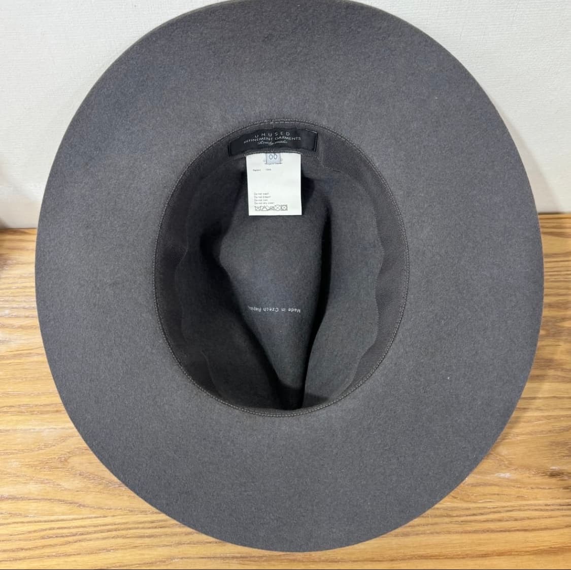 언유즈드 래빗퍼 페도라 상품이미지3