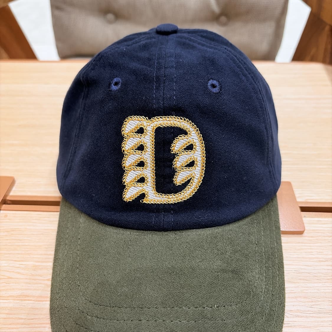 (정품/새상품) Drake's 드레익스 남성 D 스티치 로고 볼캡 상품이미지2