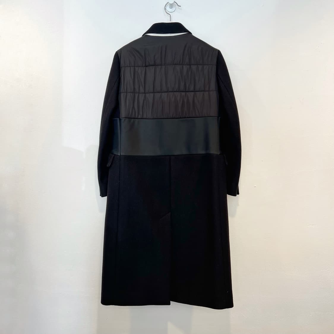 N21 블랙 울 코트 상품이미지6