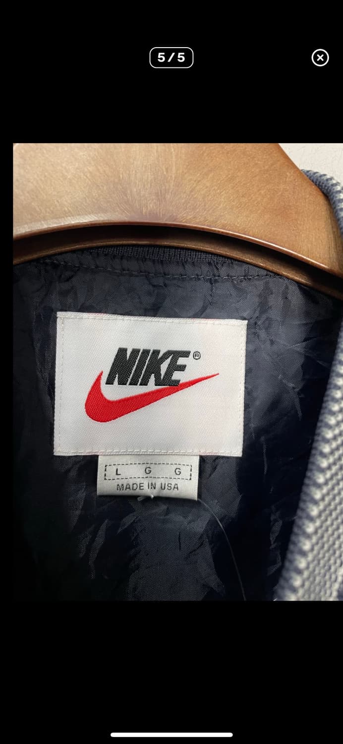 나이키 올드스쿨 네이비 브이넥 웜업 A2811 상품이미지5