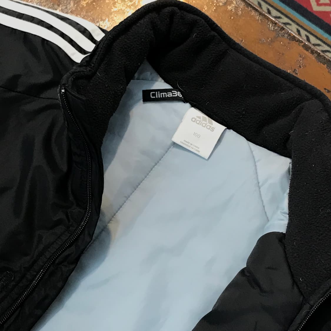 아디다스 레알 마드리드 블랙 점퍼 남성 105 110 사이즈 상품이미지5