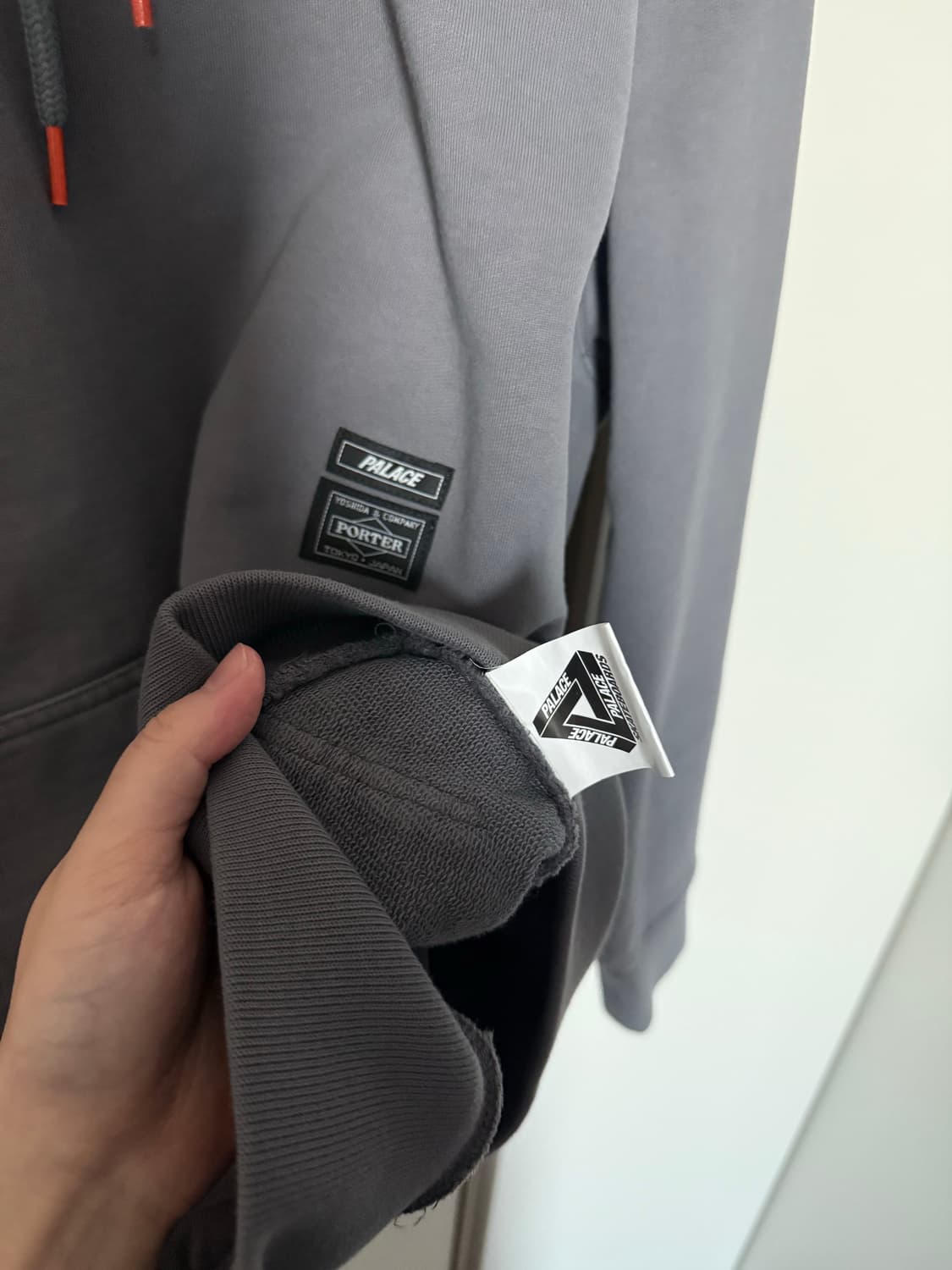 팔라스x포터 콜라보 후드티 그레이 상품이미지5