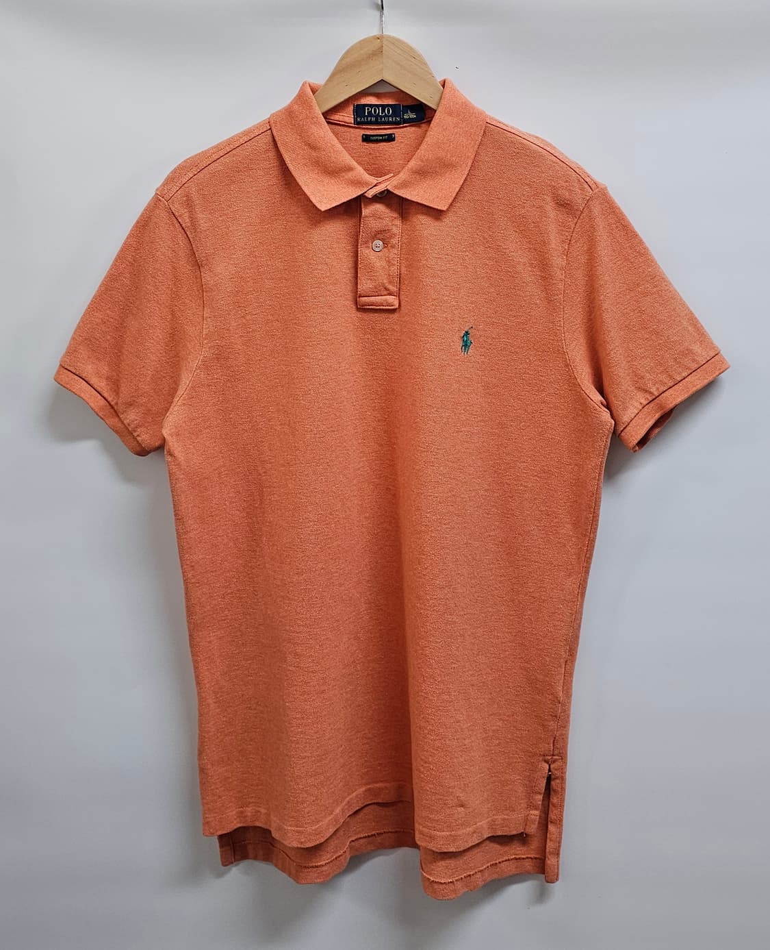 폴로랄프로렌 커스텀핏 반팔카라티 L 상품이미지1