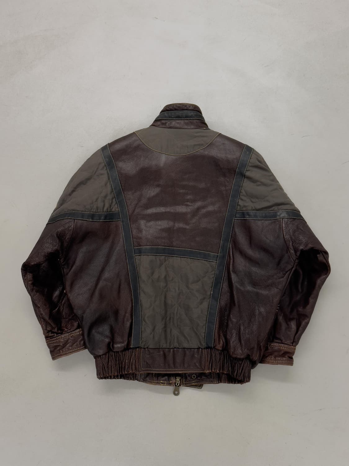 VIA NUOVA PELLE 레더 블루종 상품이미지8