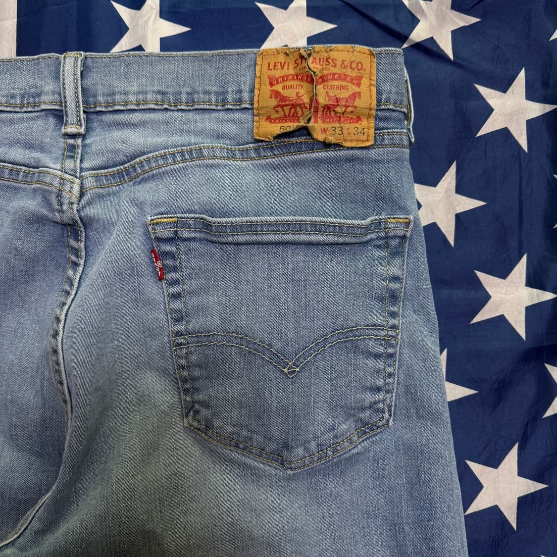 levi's 505 리바이스 505 데님 청바지 33x34 -17 상품이미지8