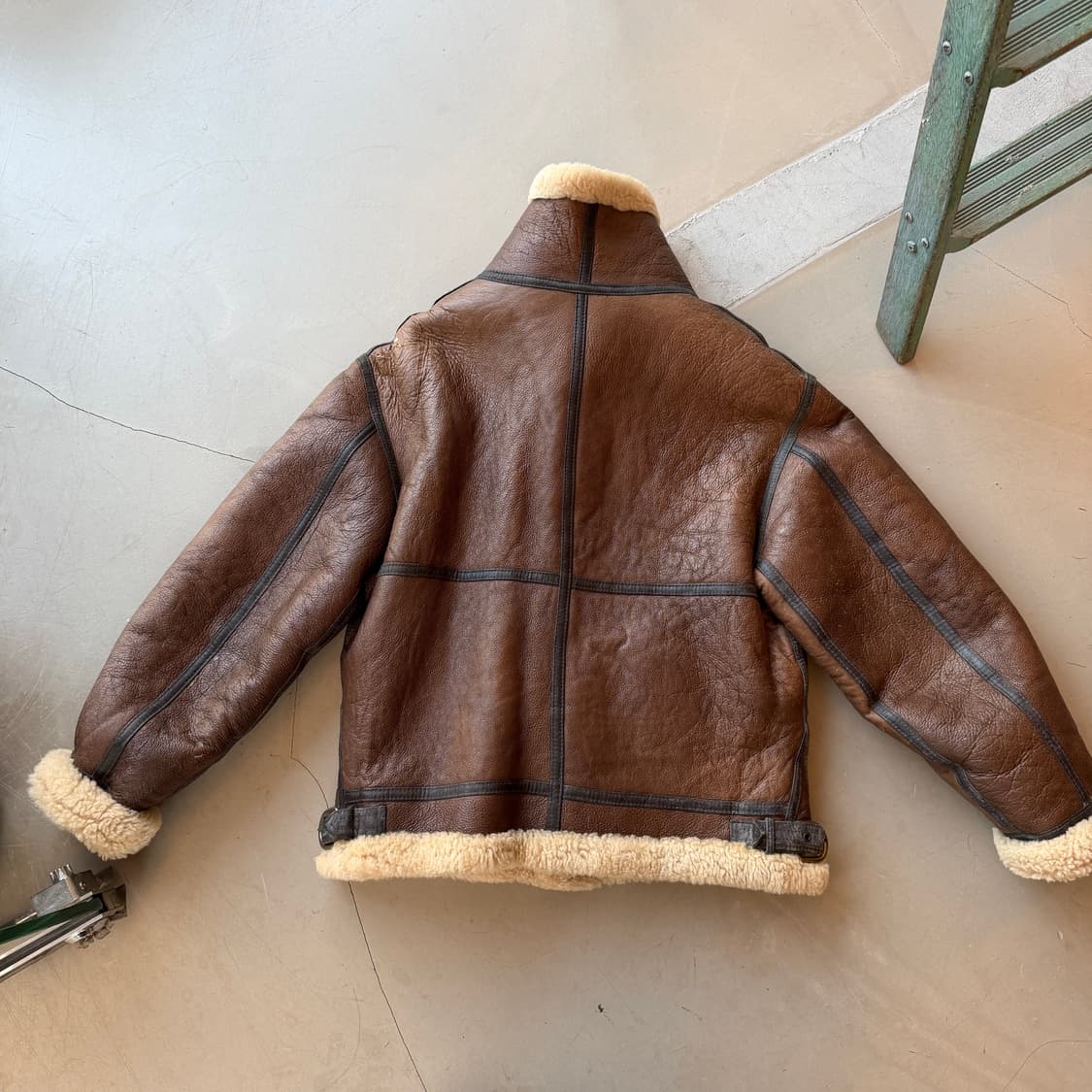 B-3 sheepsikn 무스탕 자켓 상품이미지5