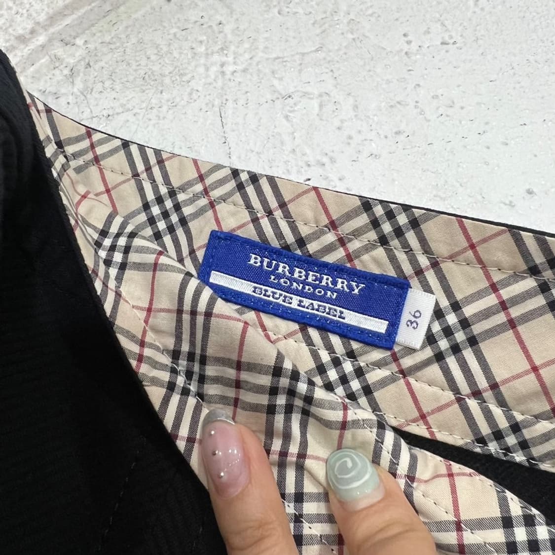 버버리 블루라벨 스커트 상품이미지5