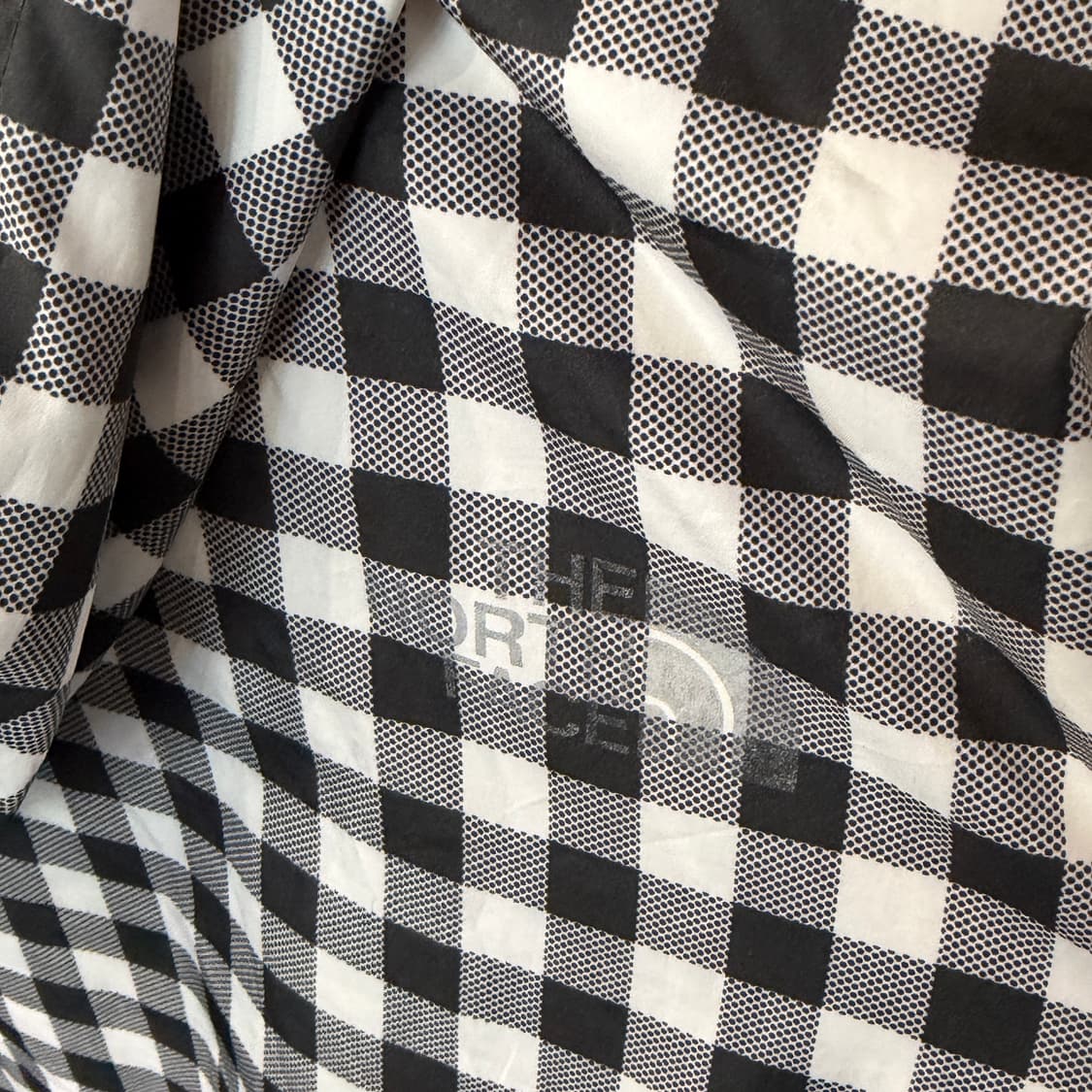 [L] 노스페이스 깅엄체크 바람막이 상품이미지6