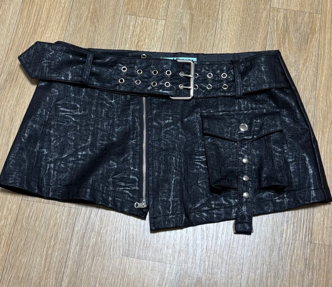 로제프란츠 벨트 포켓 레이어드 스커트 상품이미지3