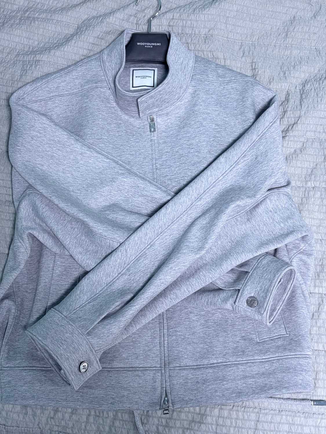 26ss 우영미 하이넥 집업 46사이즈 상품이미지2