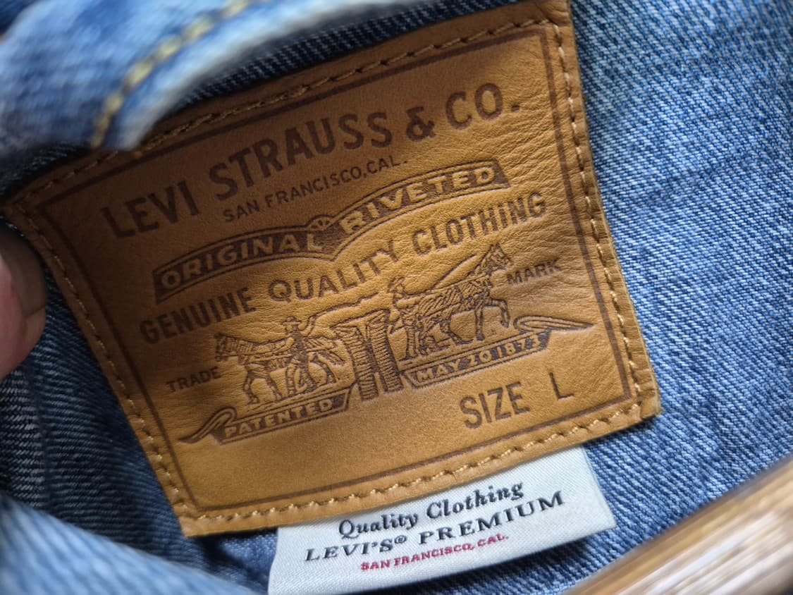 리바이스 남성 청 자켓 100 상품이미지5