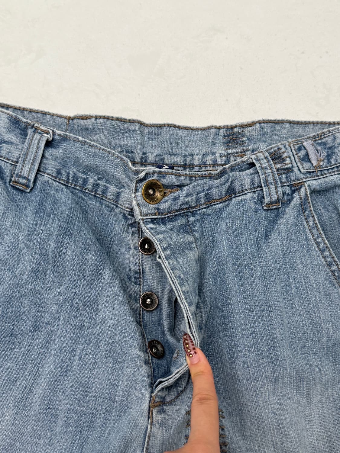 라이트 데님 카고 팬츠 상품이미지7