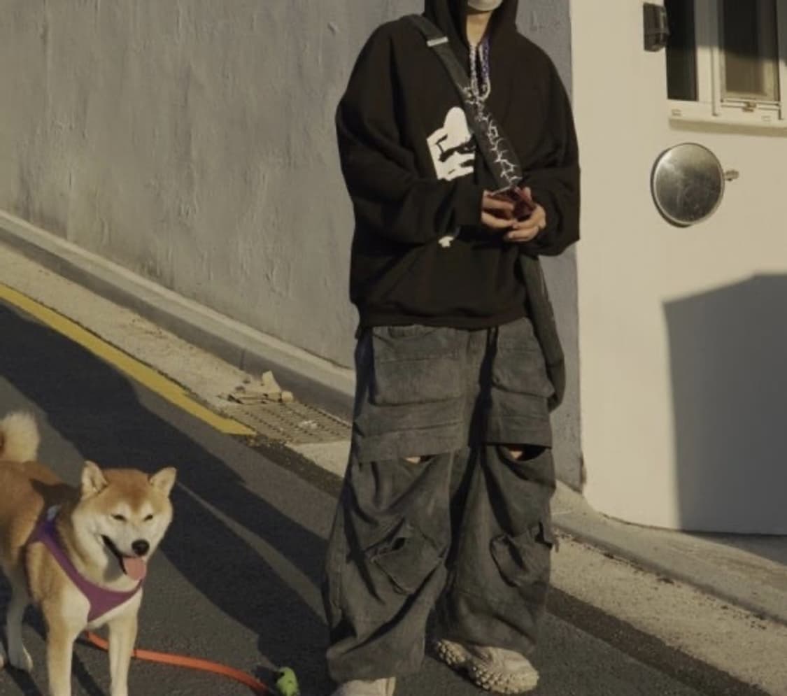 pas029 블랙 L 극미중고 상품이미지1