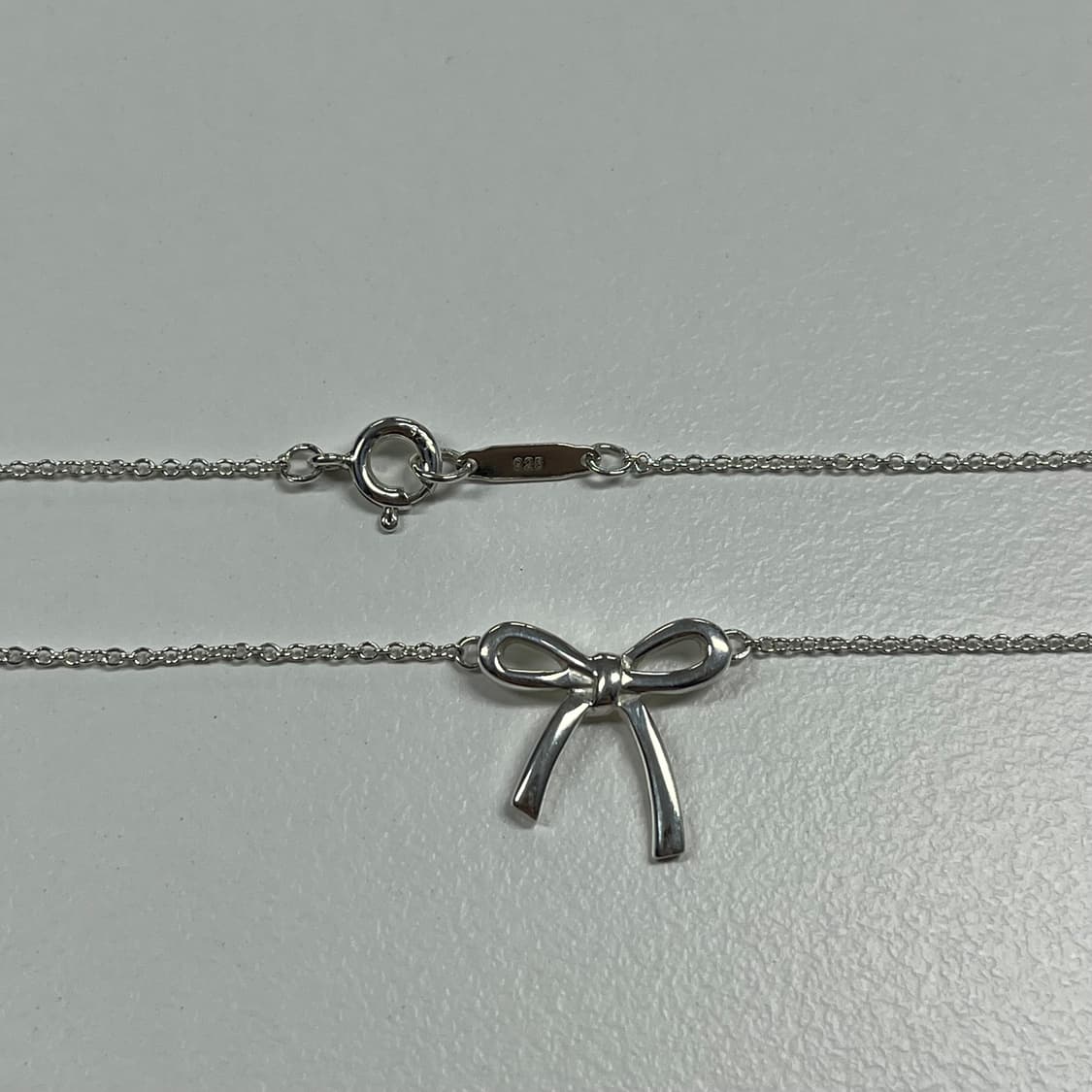 티파니앤코 리본 보우 목걸이 상품이미지6