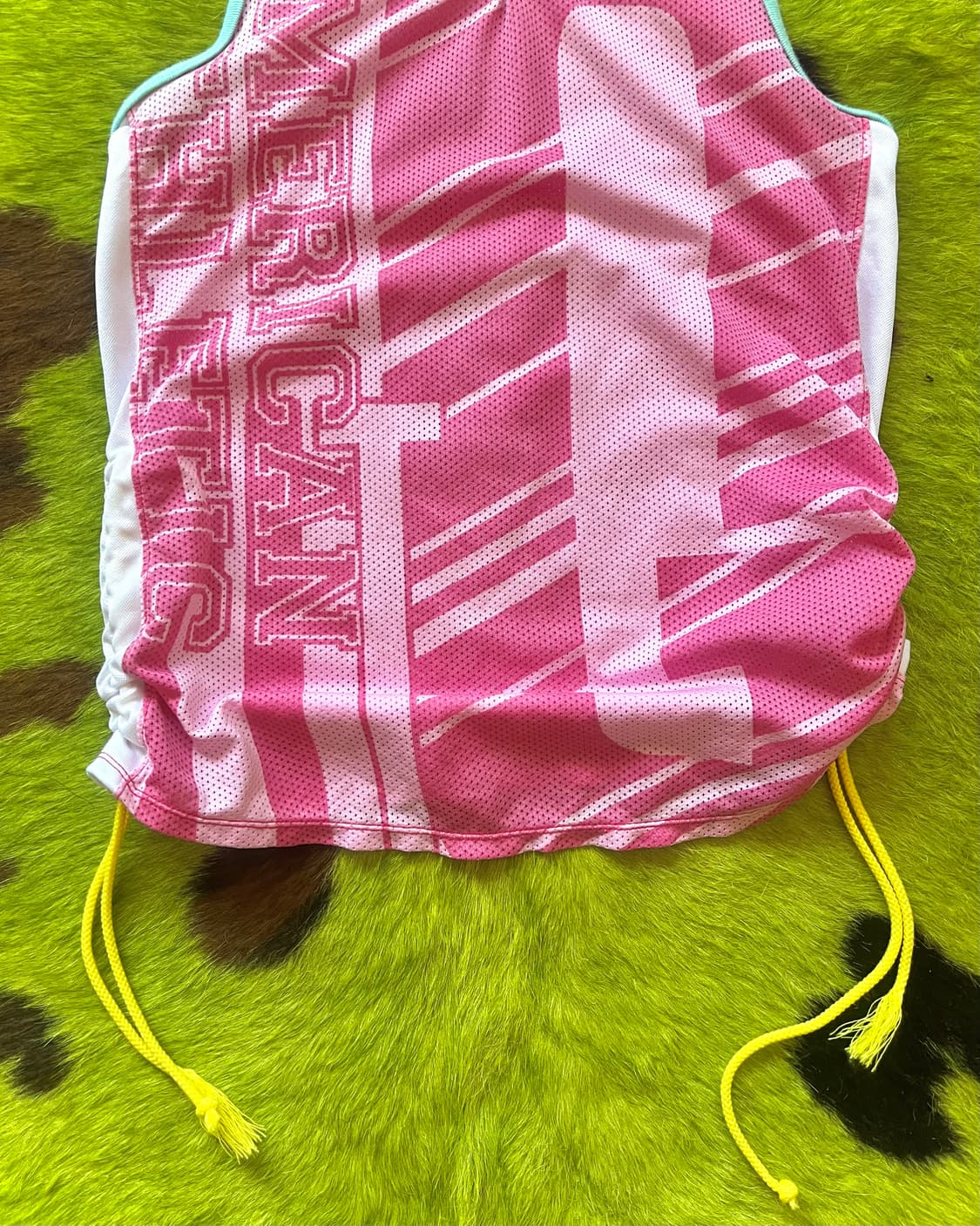 Japanese Vintage Pink Sporty Sleeveless 상품이미지6