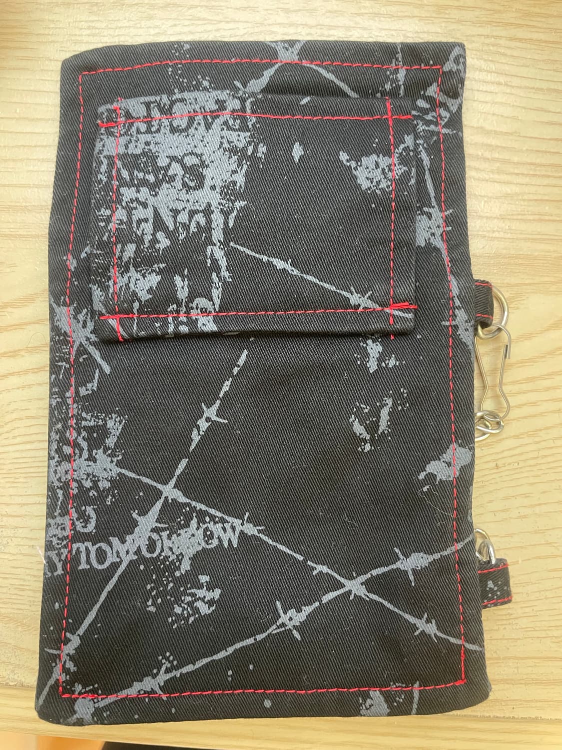 Madpunks skull belt pocket kering black 상품이미지2