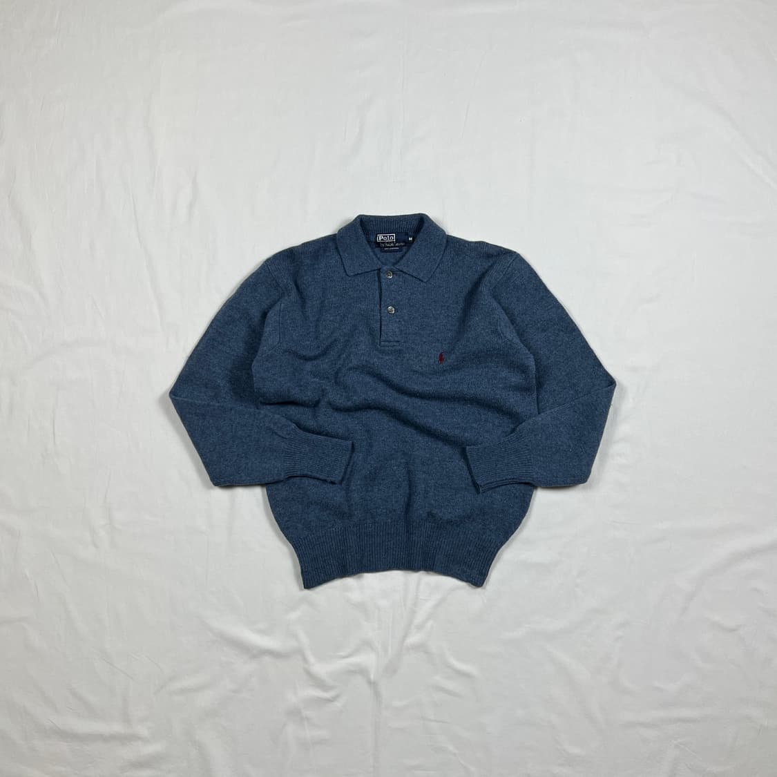 90‘s 폴로랄프로렌 포니 로고 피케 니트 상품이미지1